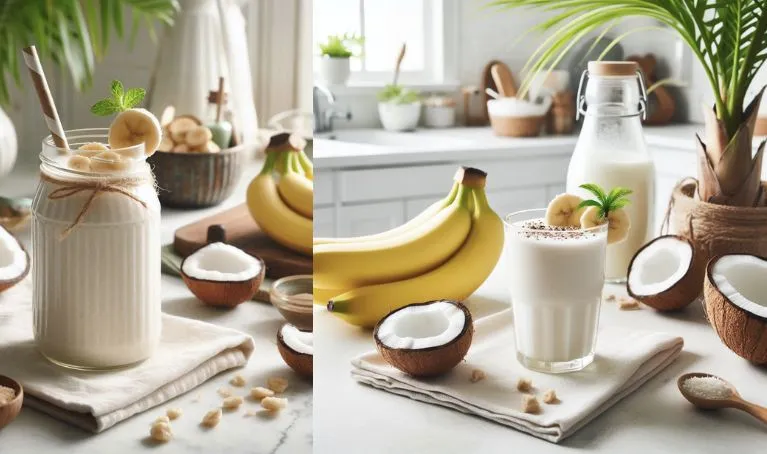 Coconut Milk Banana Smoothie