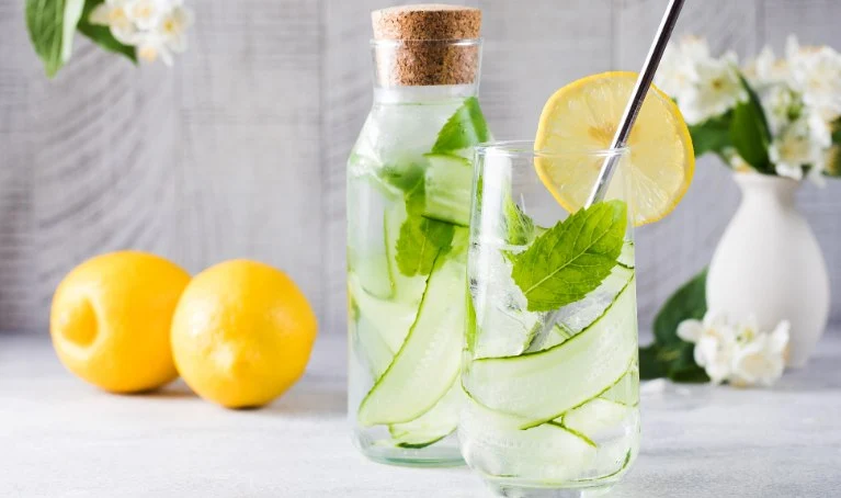 Health Benefits of Lemon and Cucumber Water